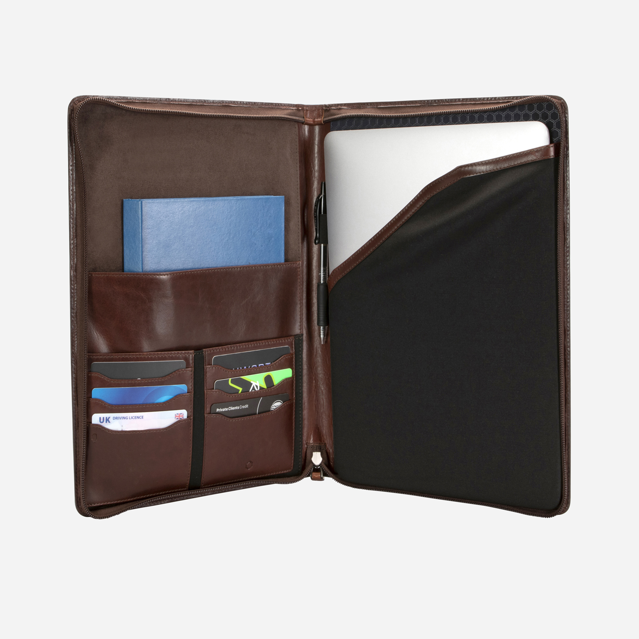 A4 Zip Around Folder