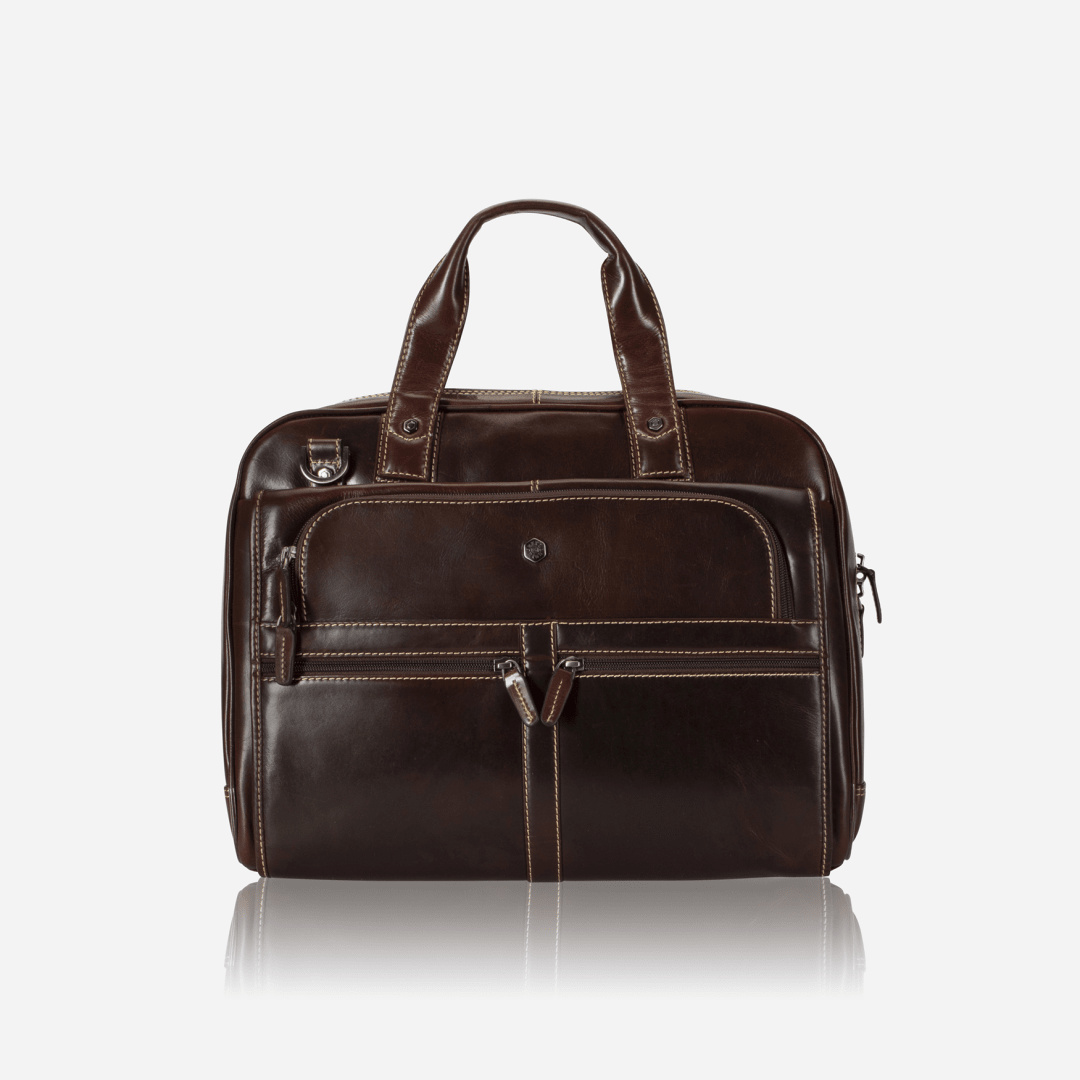 Large Multi Compartment Briefcase