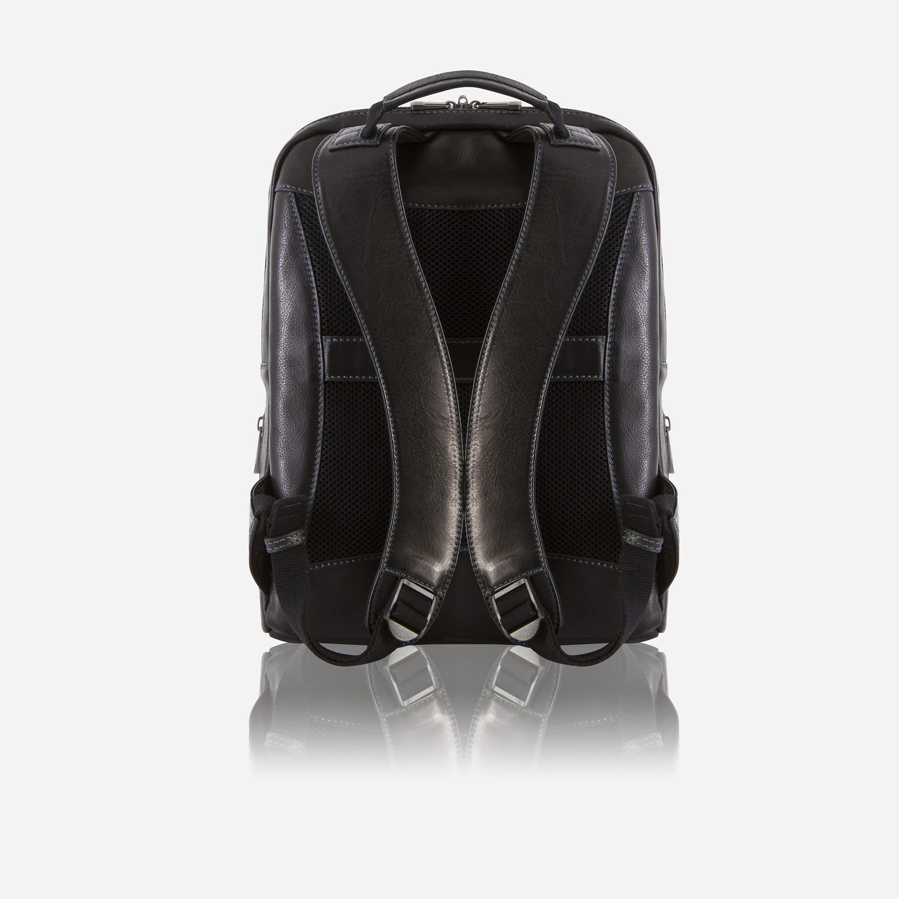 Medium Slim Laptop Backpack, Black