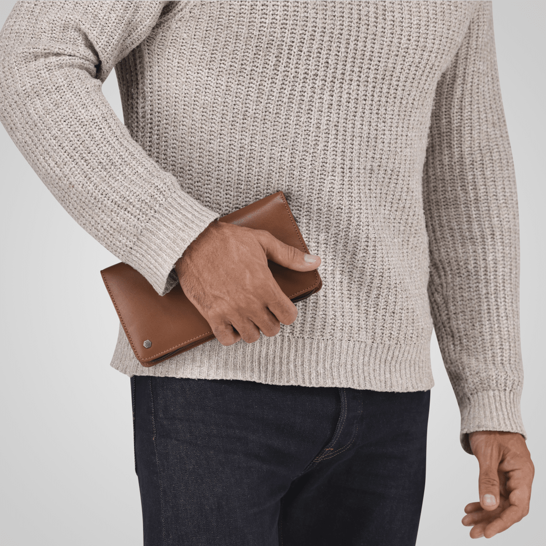 Zip-Around Travel And Passport Organiser