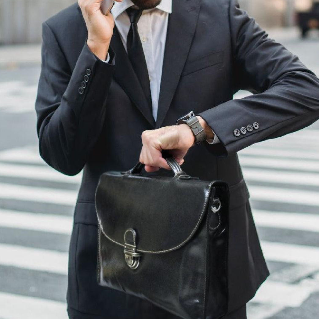 Extra Slim Business Briefcase