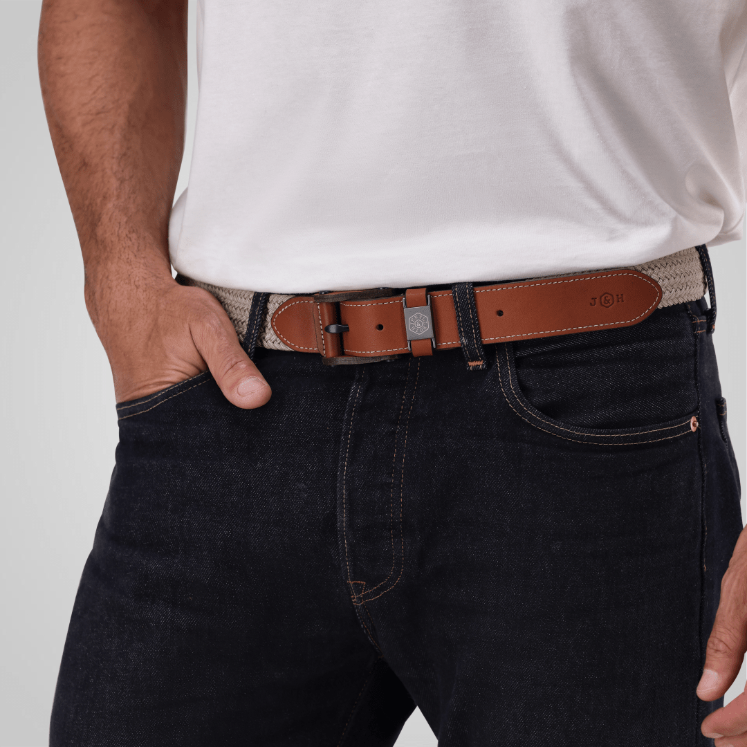 Colorado Elasticated Braided Belt