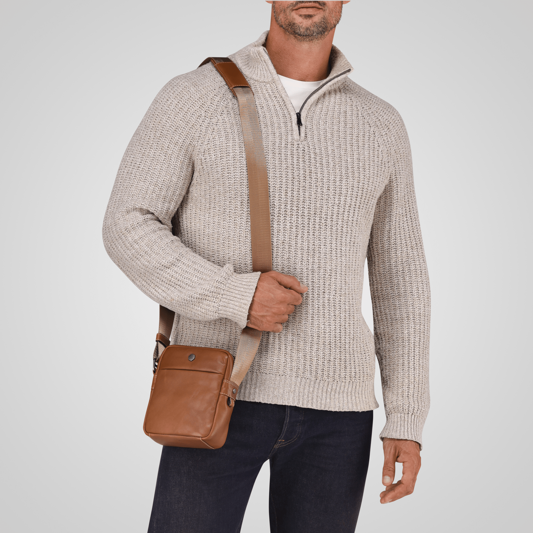 Compact Crossbody Organiser Bag