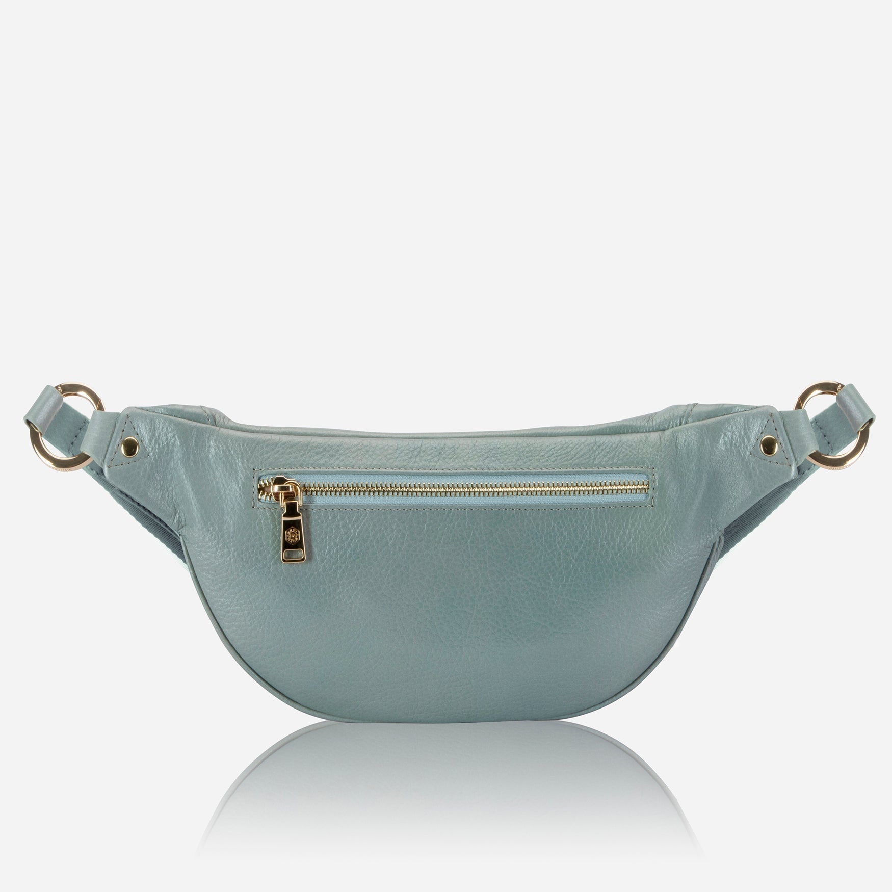 Geneva Ladies Leather Waist Bag,Waistbag,Jekyll & Hide,Sky Blue,,