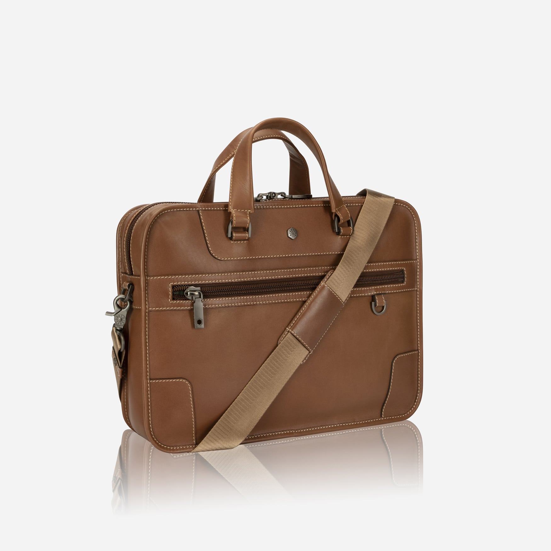 Medium Laptop Briefcase,Briefcases,Jekyll & Hide,Colt,,
