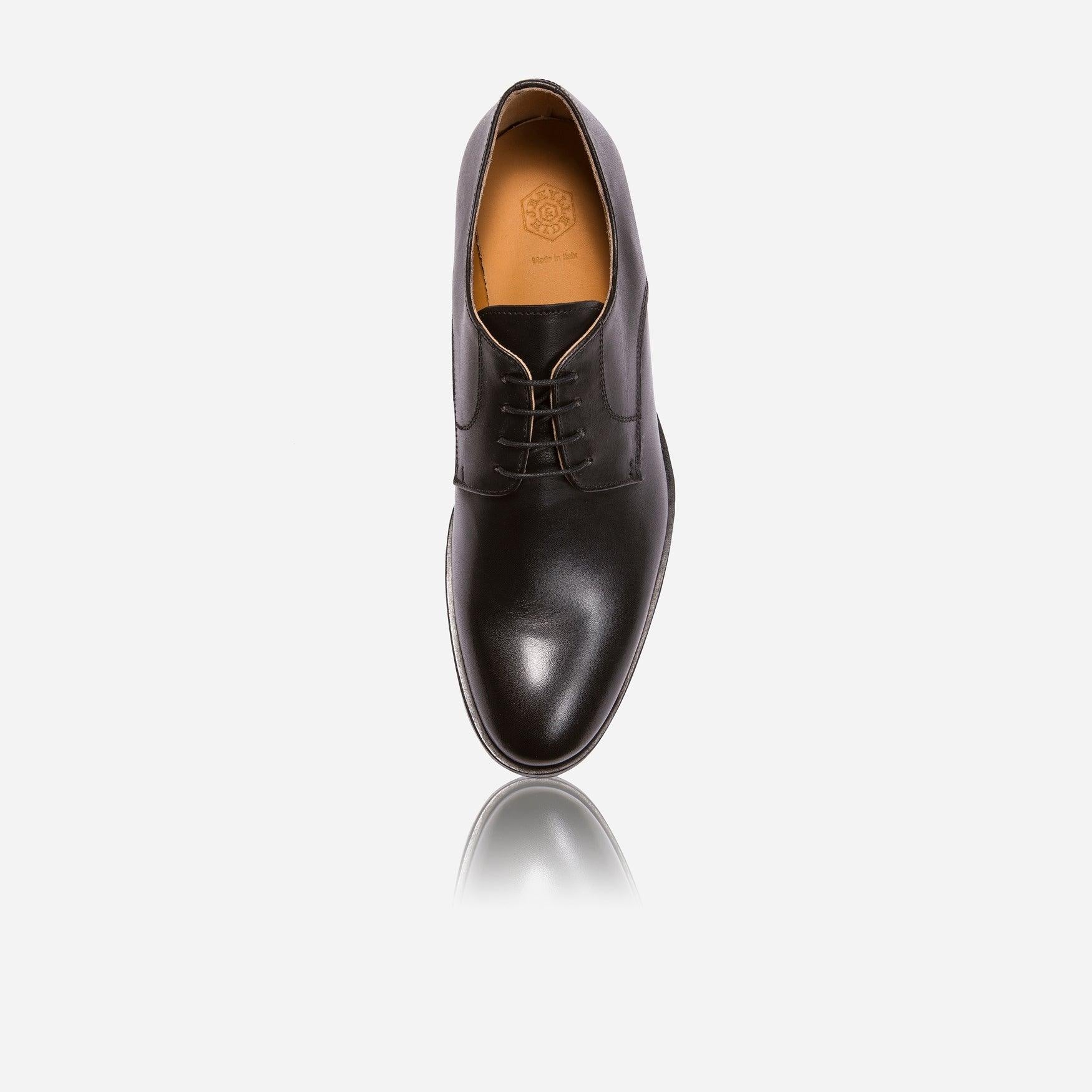 Milan Brogue, Black,Shoes,Jekyll & Hide,6,Black, top view
