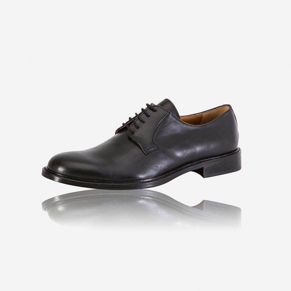 Milan Brogue, Black,Shoes,Jekyll & Hide,6,Black, front view