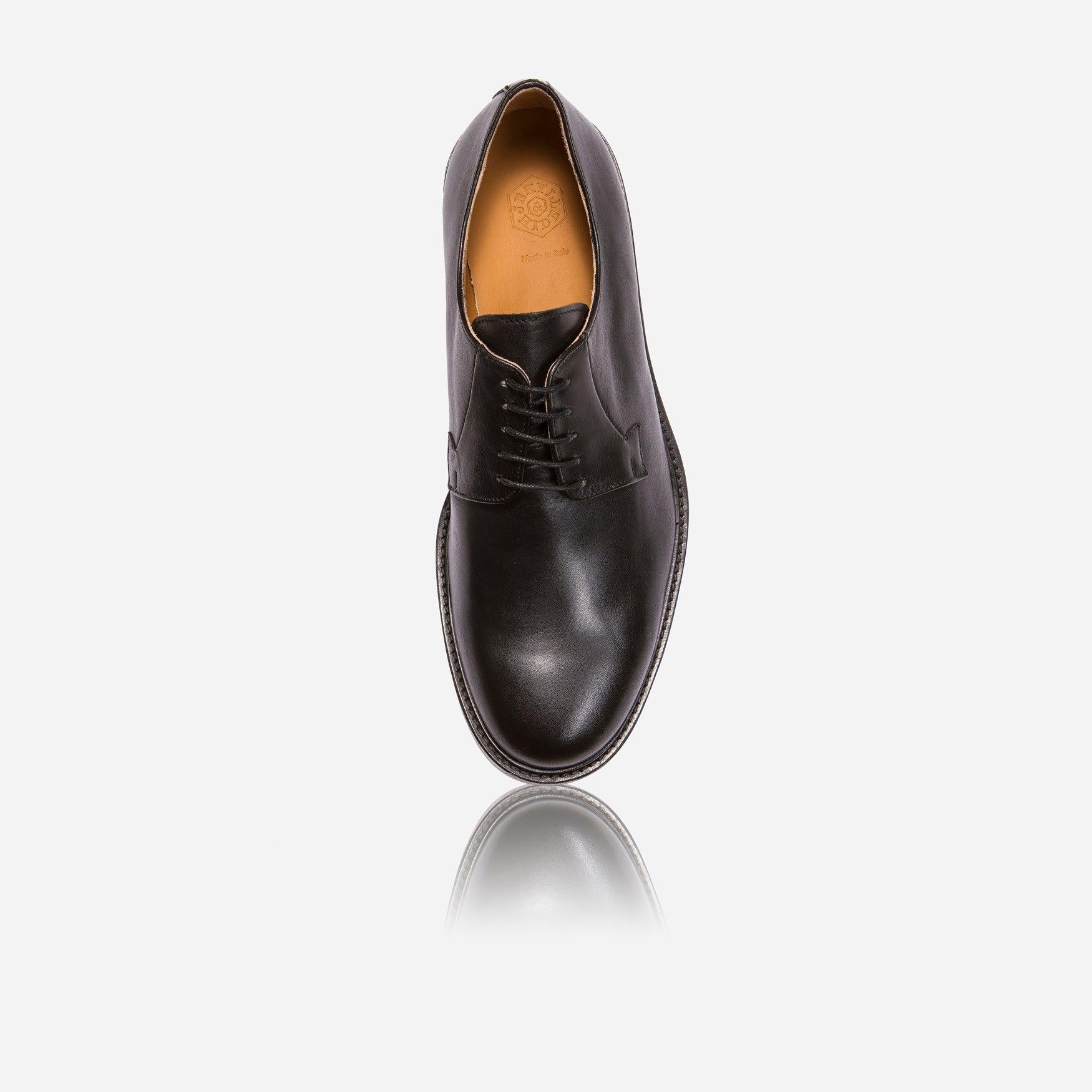 Milan Classic Shoes, Black,Shoes,Jekyll & Hide,6,Black, top view