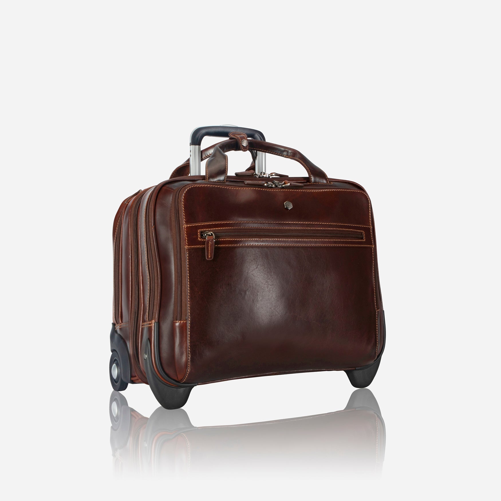 Mobile Cabin Office Bag 44cm, Tobacco,Briefcases,Jekyll & Hide,Mocha, side view