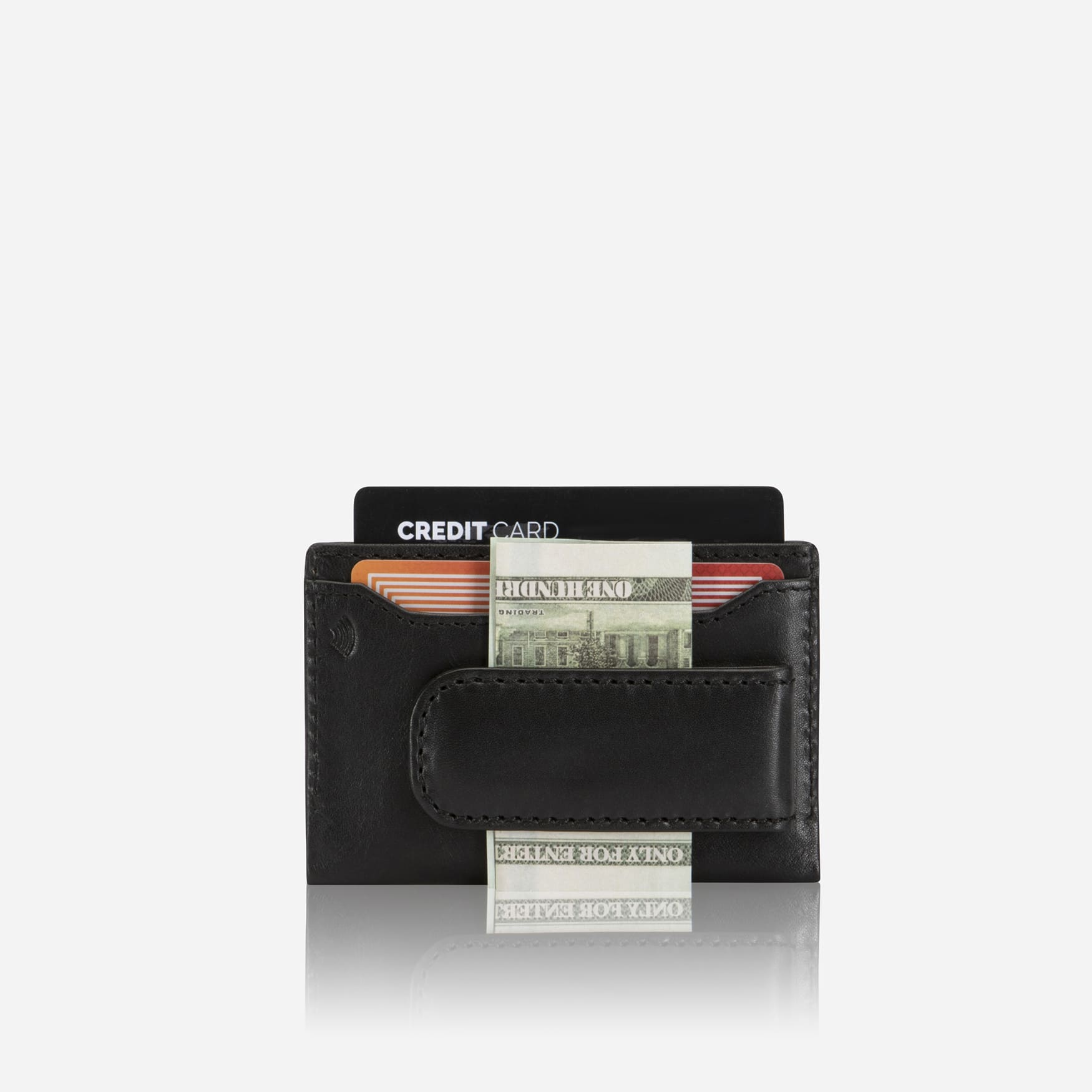 RFID Leather Money Clip Wallet | Jekyll & Hide Tan RFID Leather Money Clip Wallet | Jekyll & Hide Tan