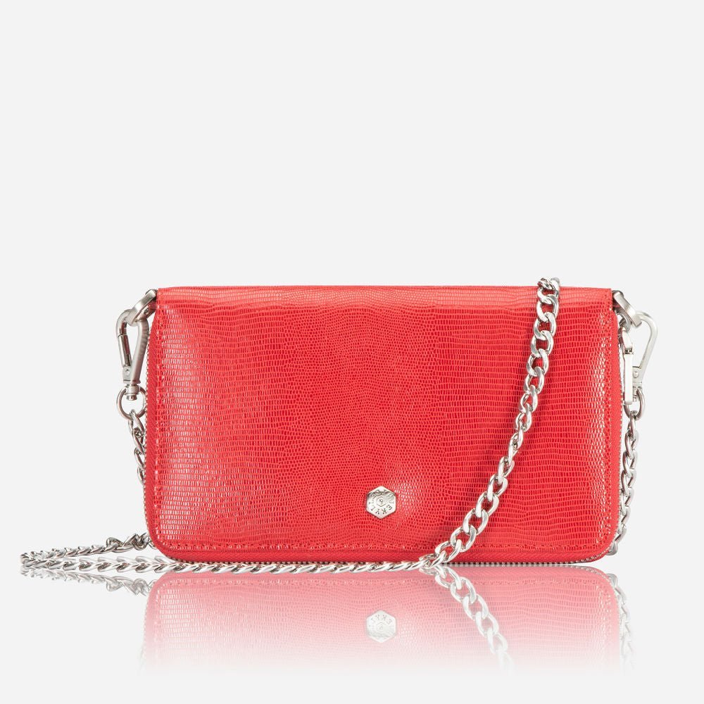 Paris Chain Purse, Midnight,Purse,Jekyll & Hide,Black, front view