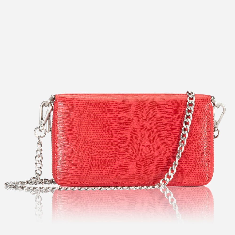 Paris Chain Purse, Midnight,Purse,Jekyll & Hide,Black, back view