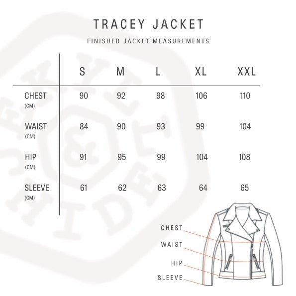 Tracey Ladies Biker Jacket, Black,Jackets,Jekyll & Hide,Black,Medium,