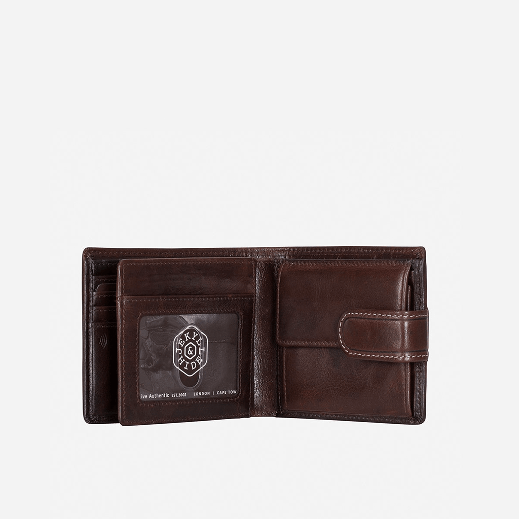 Bifold Wallet With Coin And ID Window - Jekyll and Hide UK