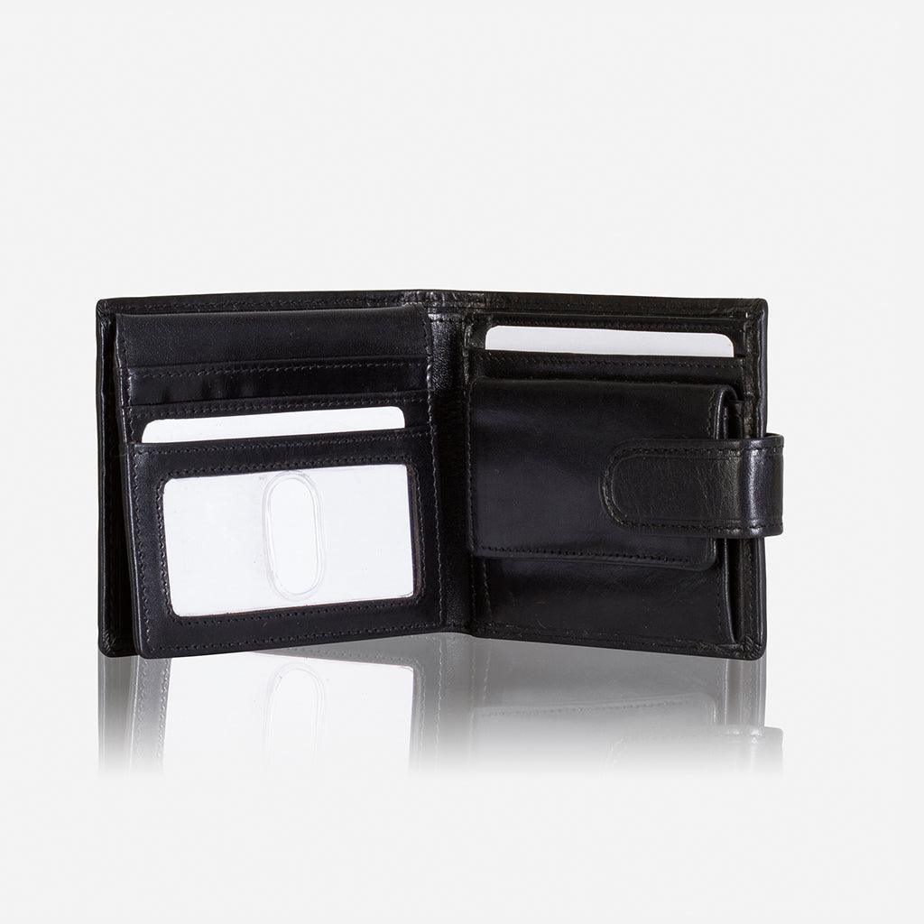 Bifold Wallet With Coin And Tab Closure - Jekyll and Hide UK