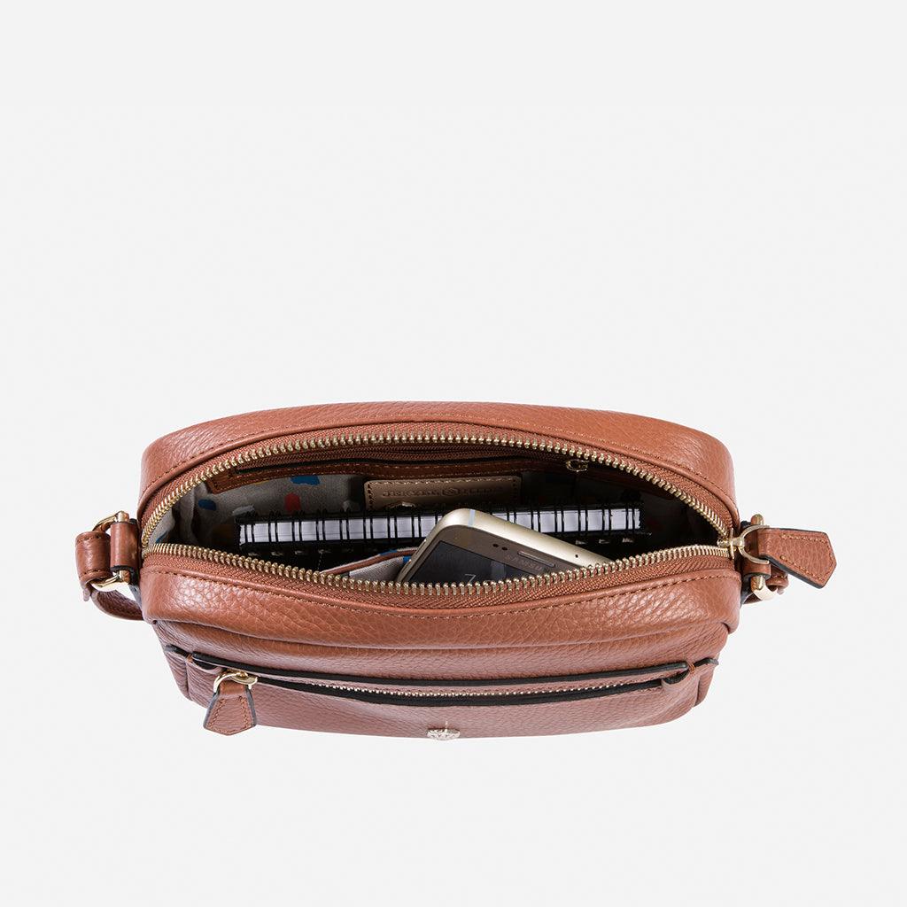 Small Crossbody, Nut - Jekyll and Hide UK