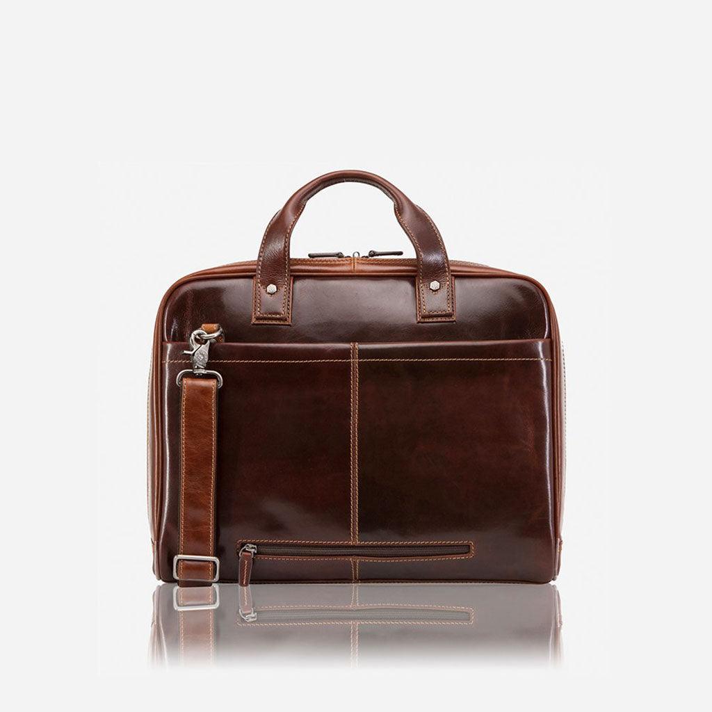 Large Multi Compartment Briefcase - Jekyll and Hide UK