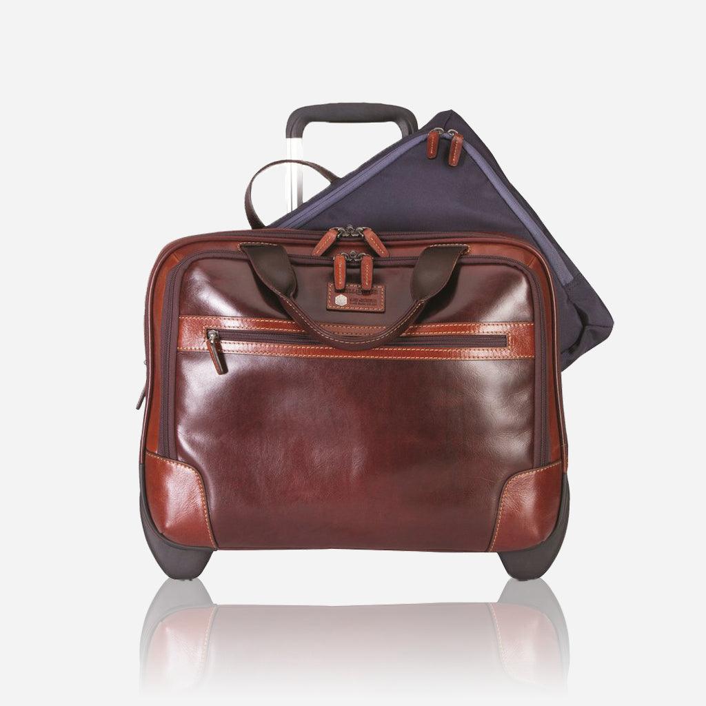 Mobile Cabin Office Bag 44cm, Tobacco - Jekyll and Hide UK