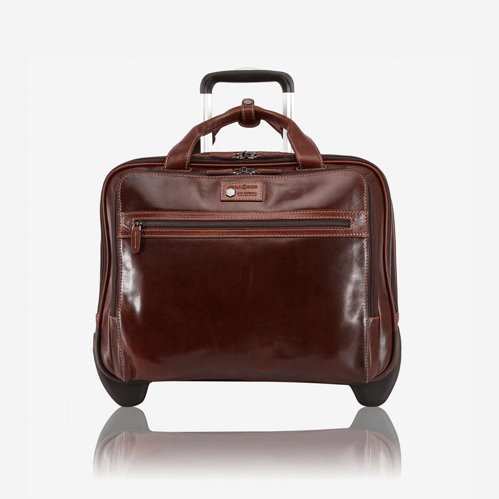 Mobile Cabin Office Bag, Tobacco | Jekyll & Hide UK Leather