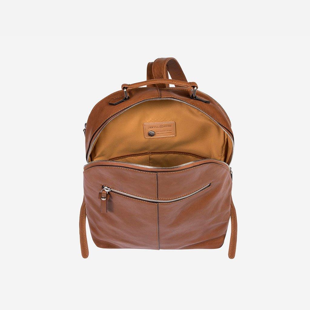 Ladies Laptop Backpack 37cm, Tan - Jekyll and Hide UK