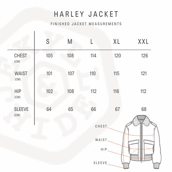 Harley Biker Jacket, Black