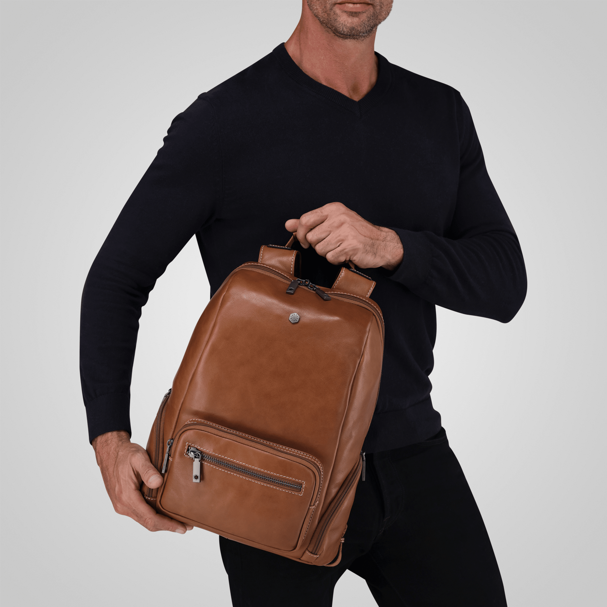 MONTANA City Backpack in colt - interior view