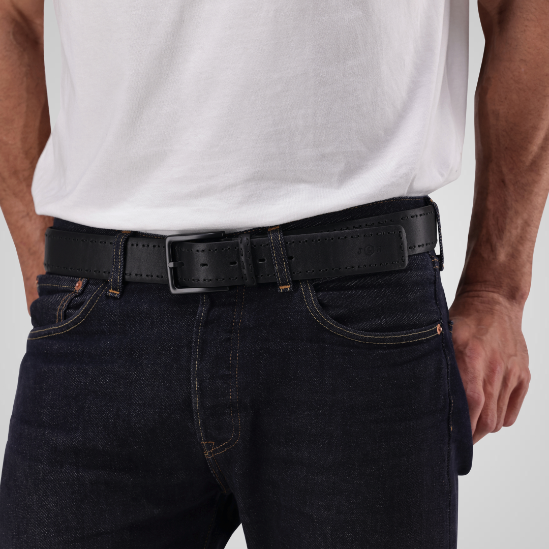 Delta Leather Belt