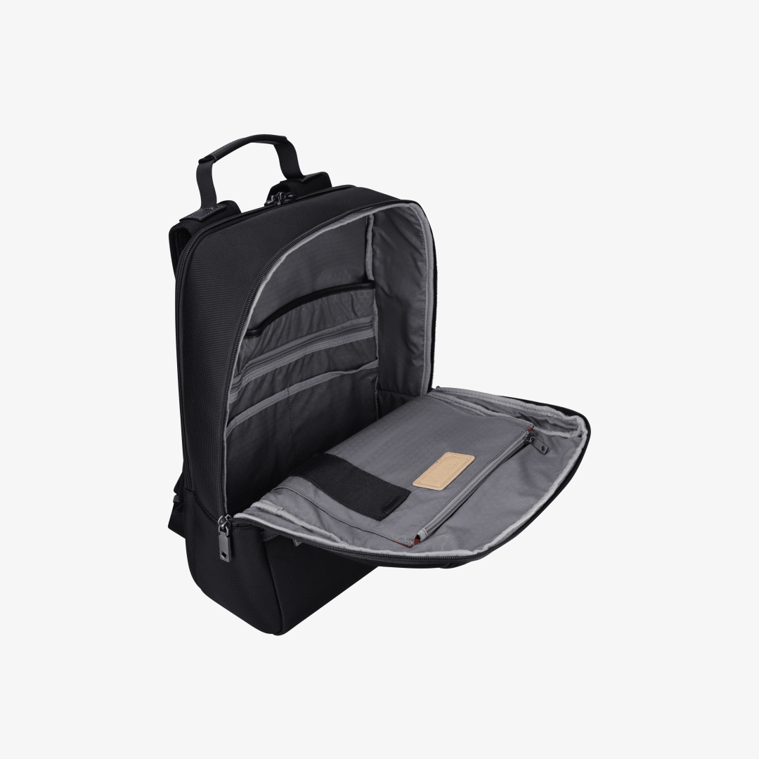 TOKYO Laptop Backpack in black - lifestyle view