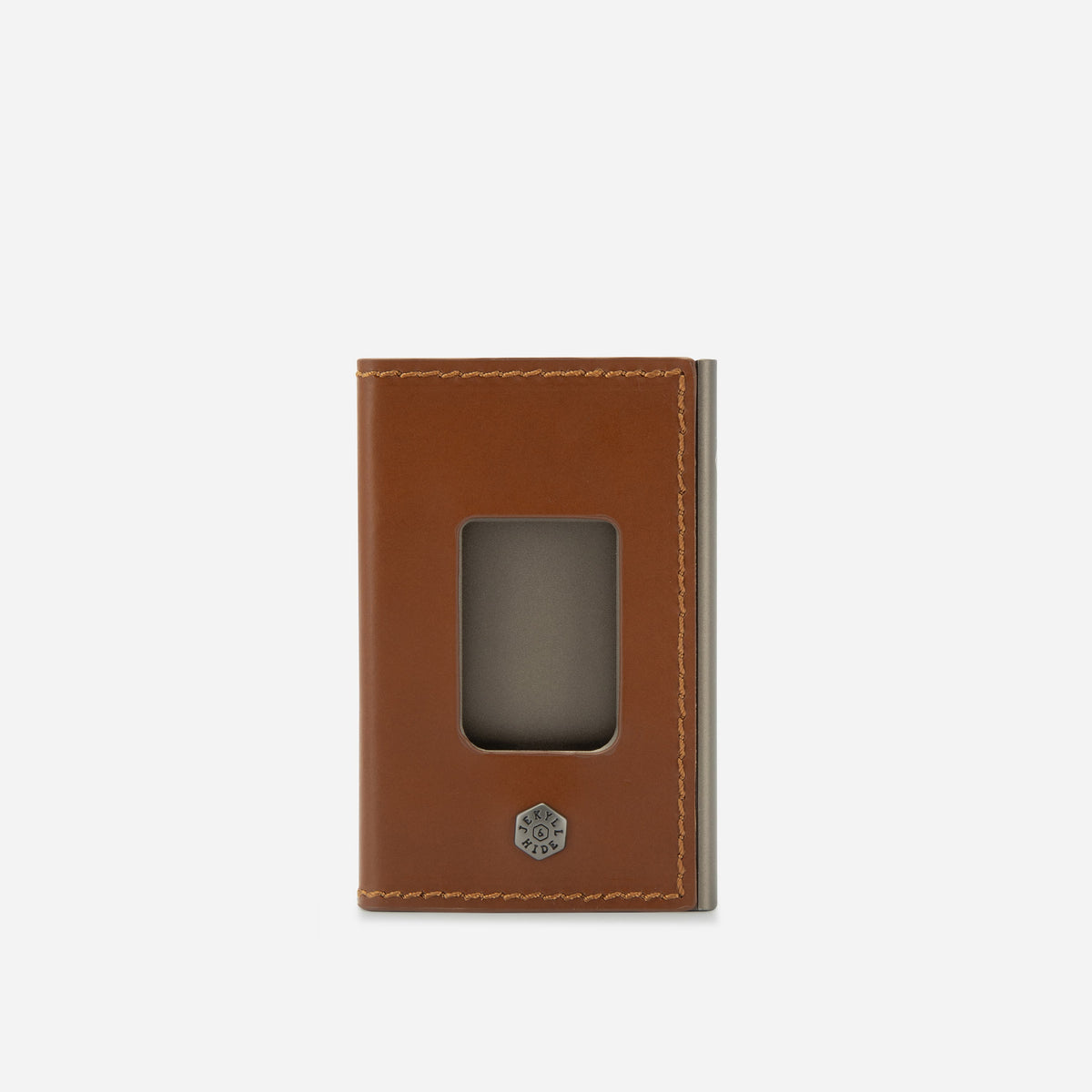 Wrapped Aluminium Card Holder