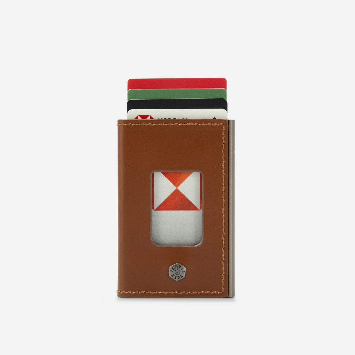 Wrapped Aluminium Card Holder