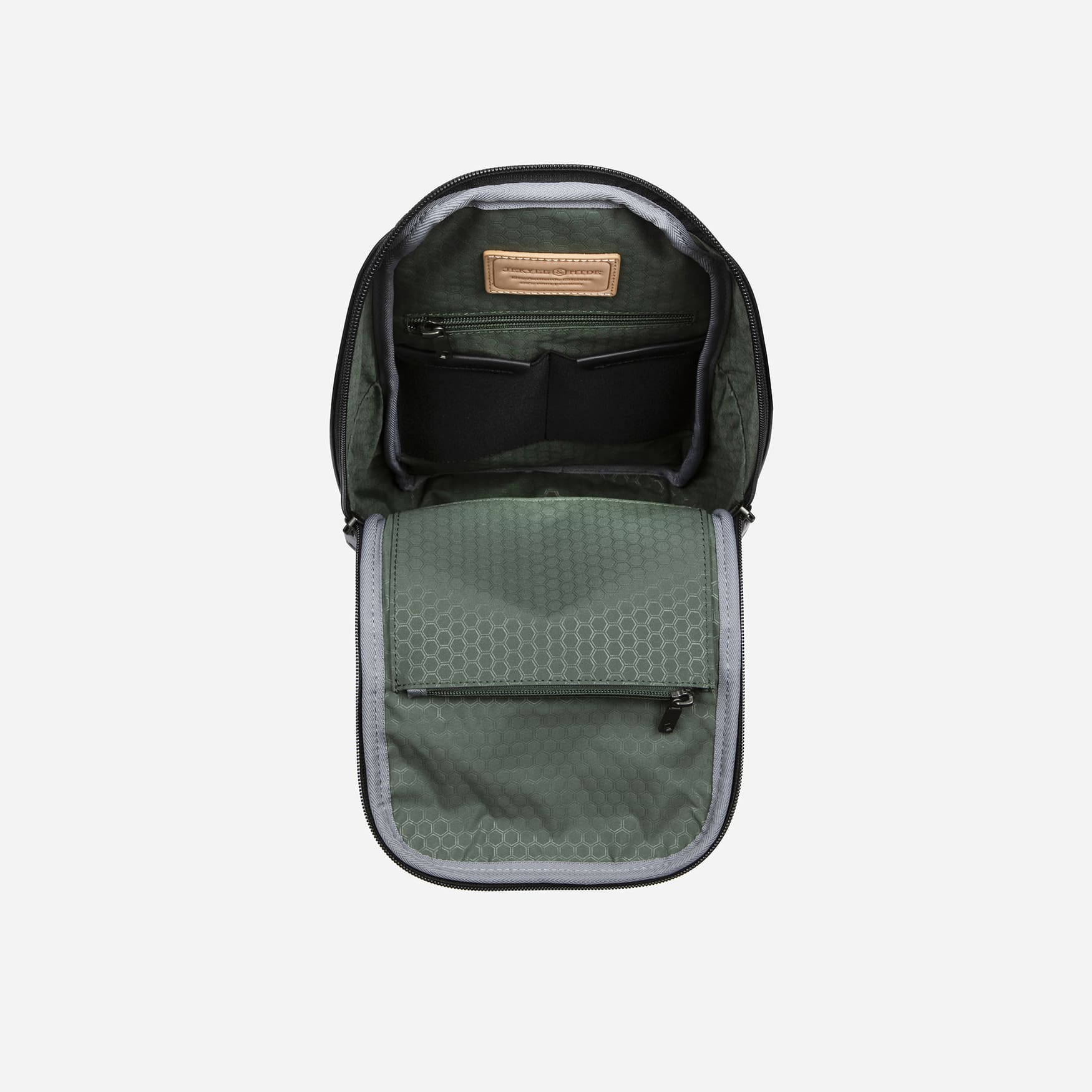 Single Strap Backpack,  Black Camo