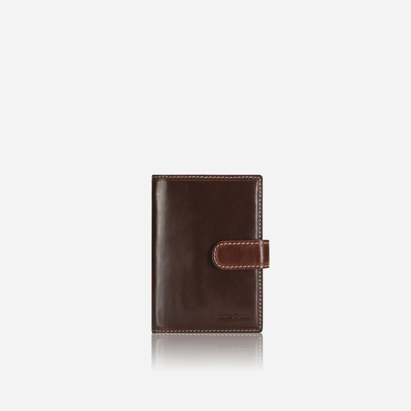 Leather Passport Wallet, Mocha