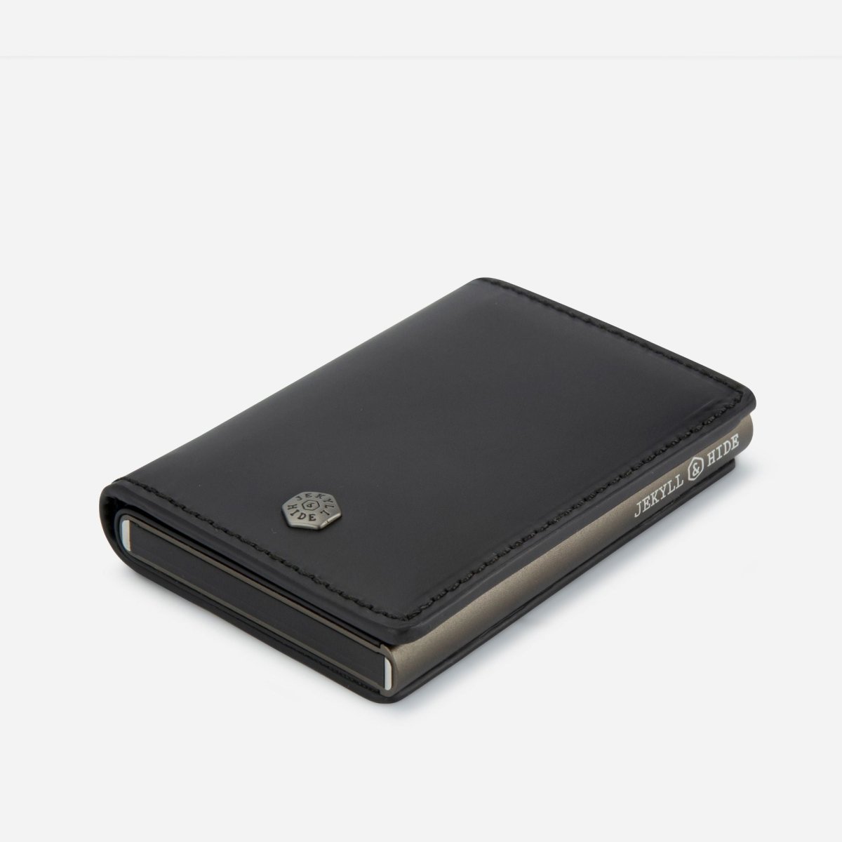 Thermo Aluminium Card Holder - top view