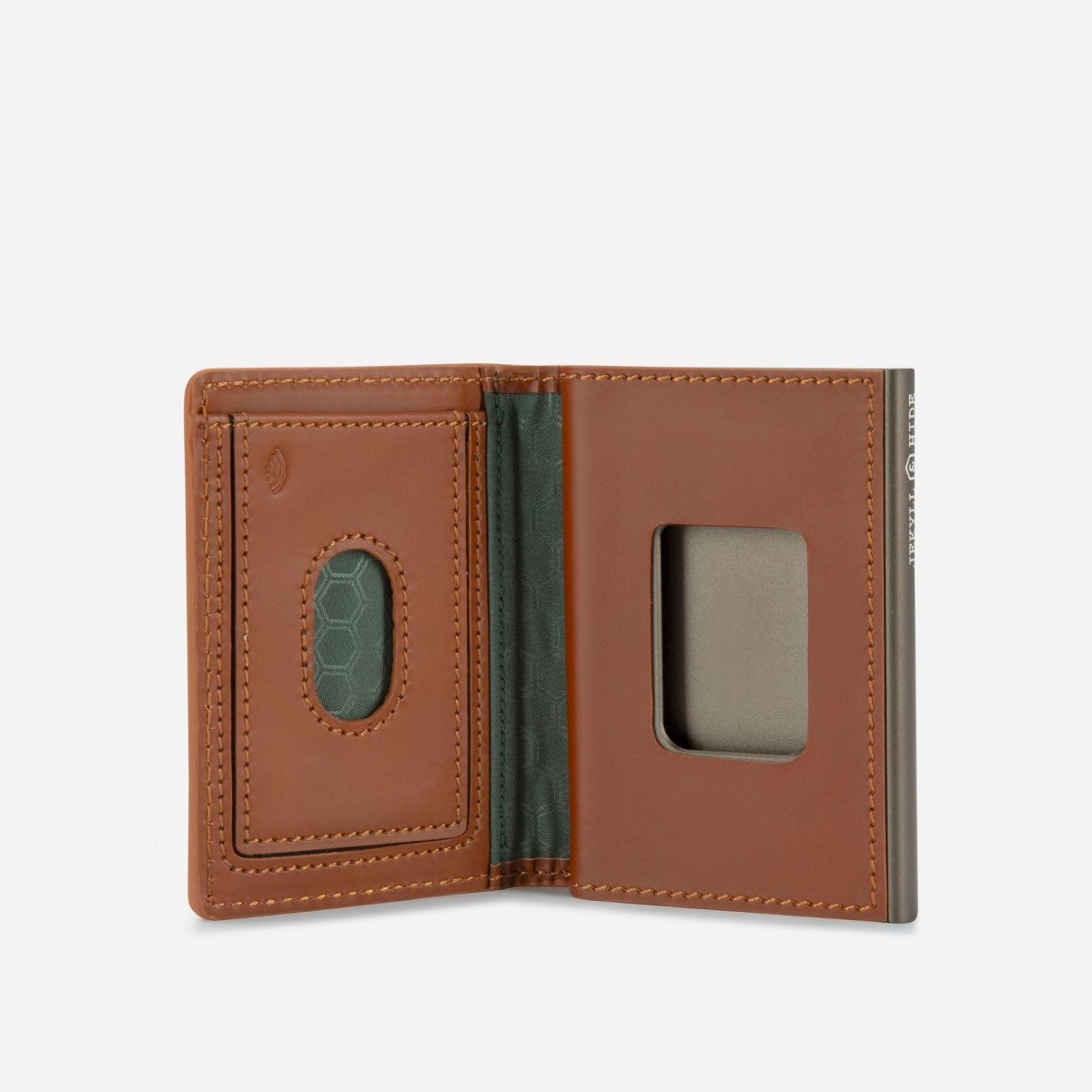 Thermo Aluminium Card Holder - back view