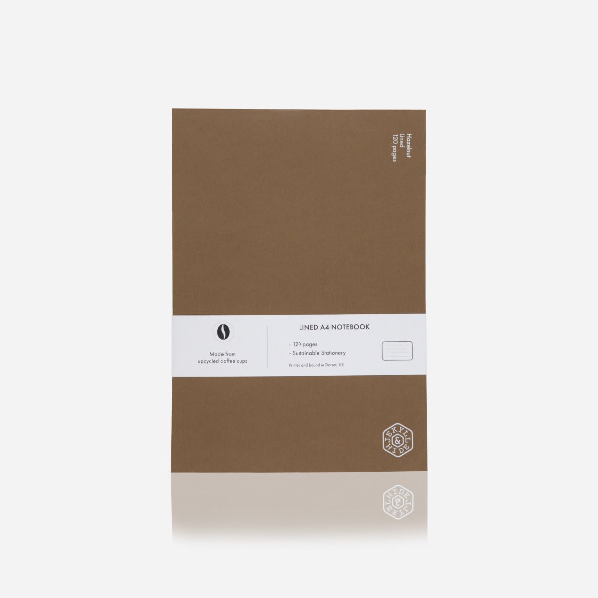 A4 Notebook 120 Pages,A4 Notebooks,Jekyll & Hide,Hazel,,