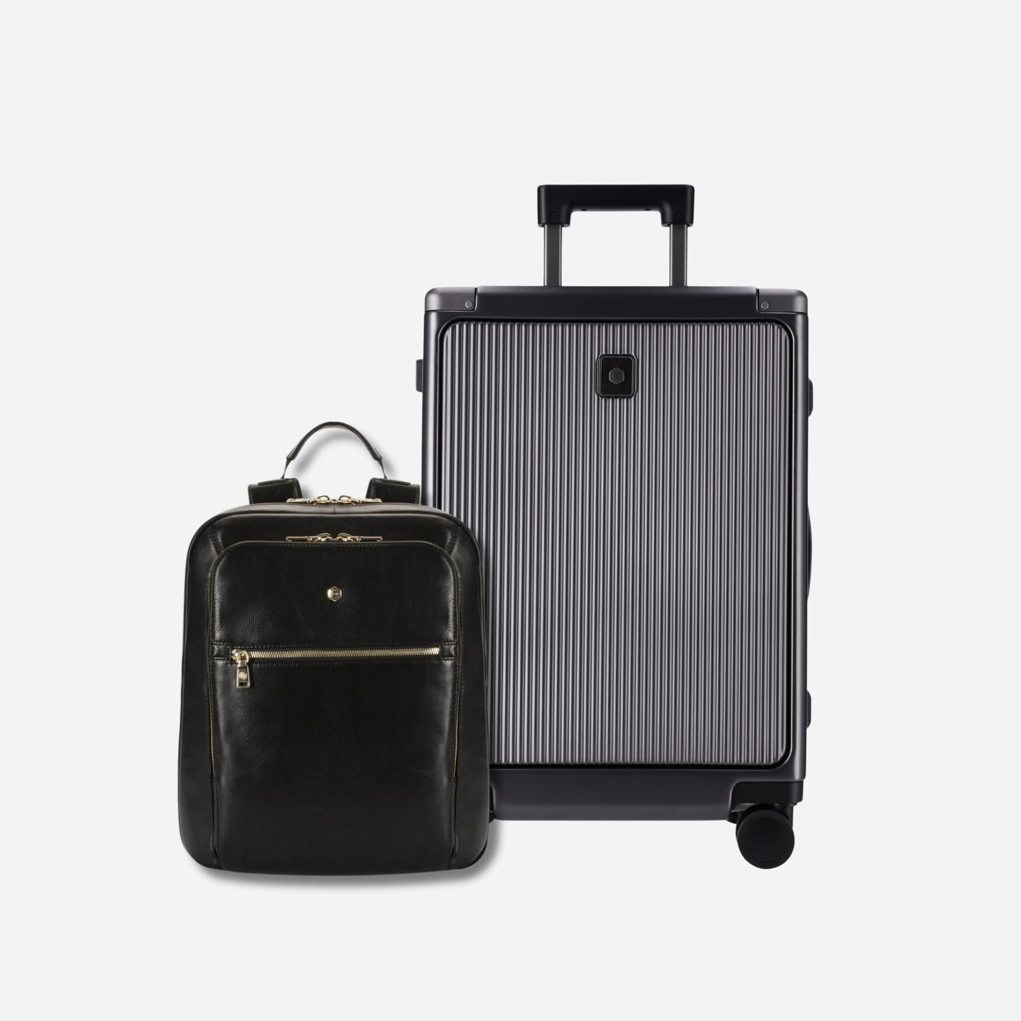 Cabin Laptop Backpack Travel Set, Black