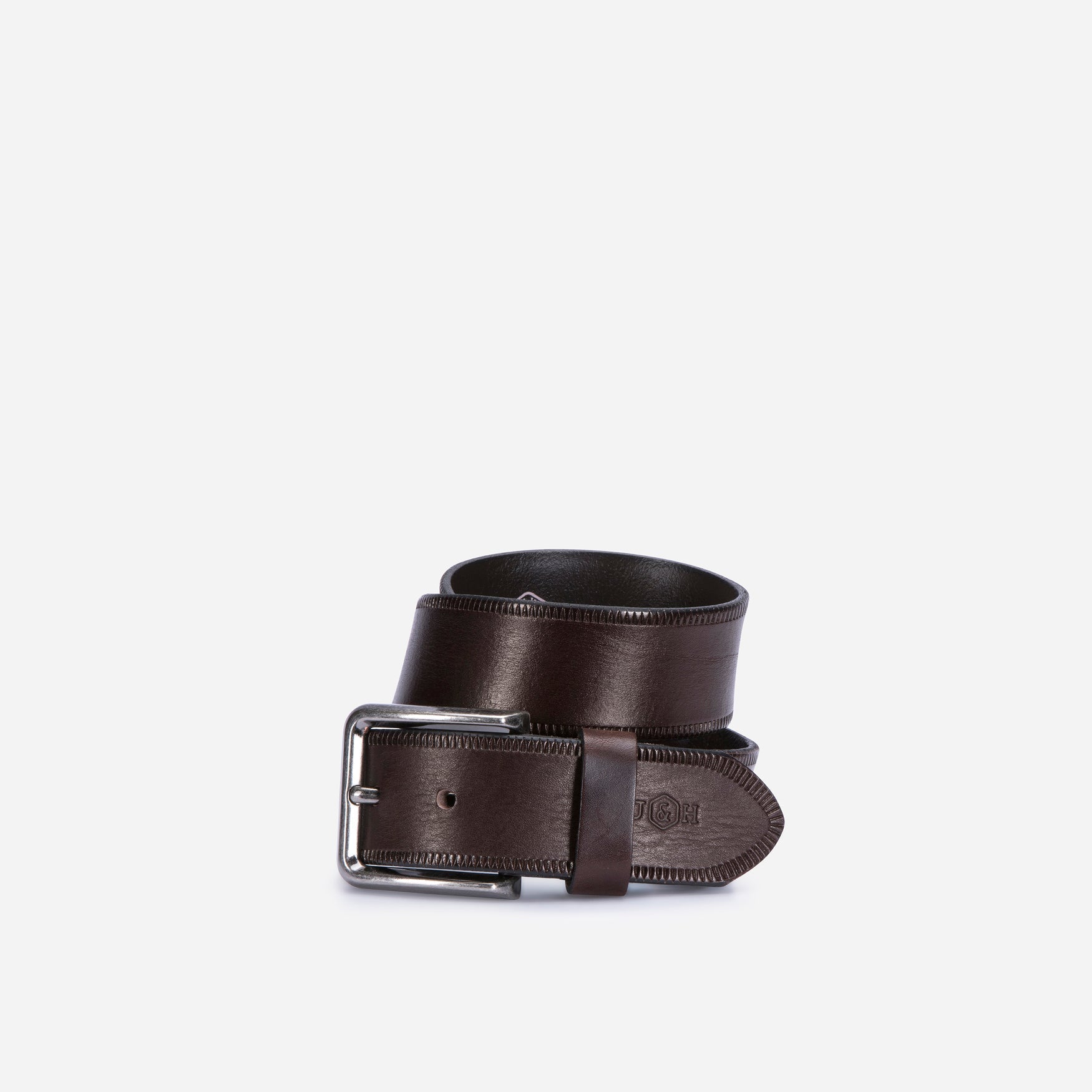 Classic Leather Belt,Belt,Jekyll & Hide,Brown,32 Inch Waist,