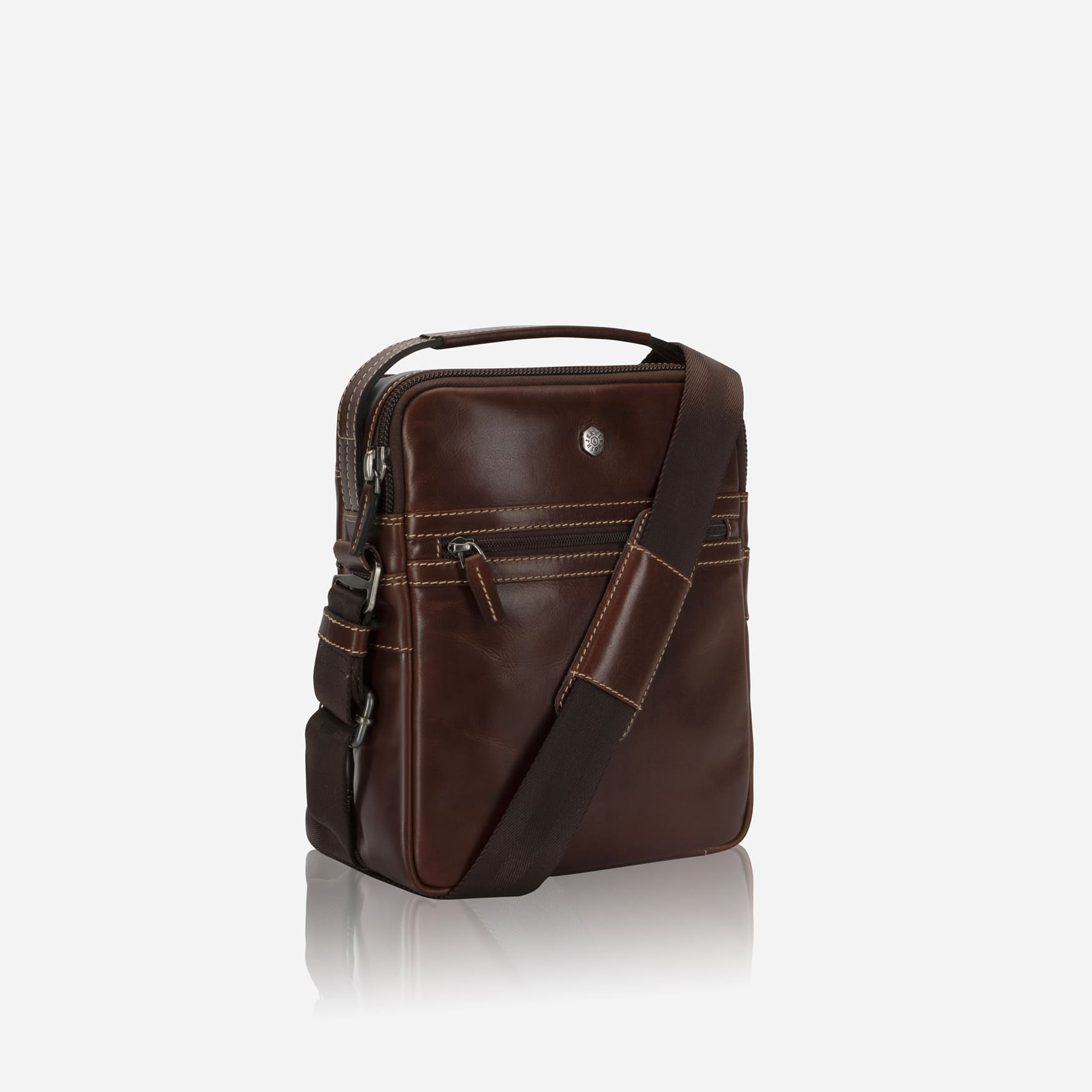 Compact Crossbody Bag,Crossbody organiser,Jekyll & Hide,Mocha,,