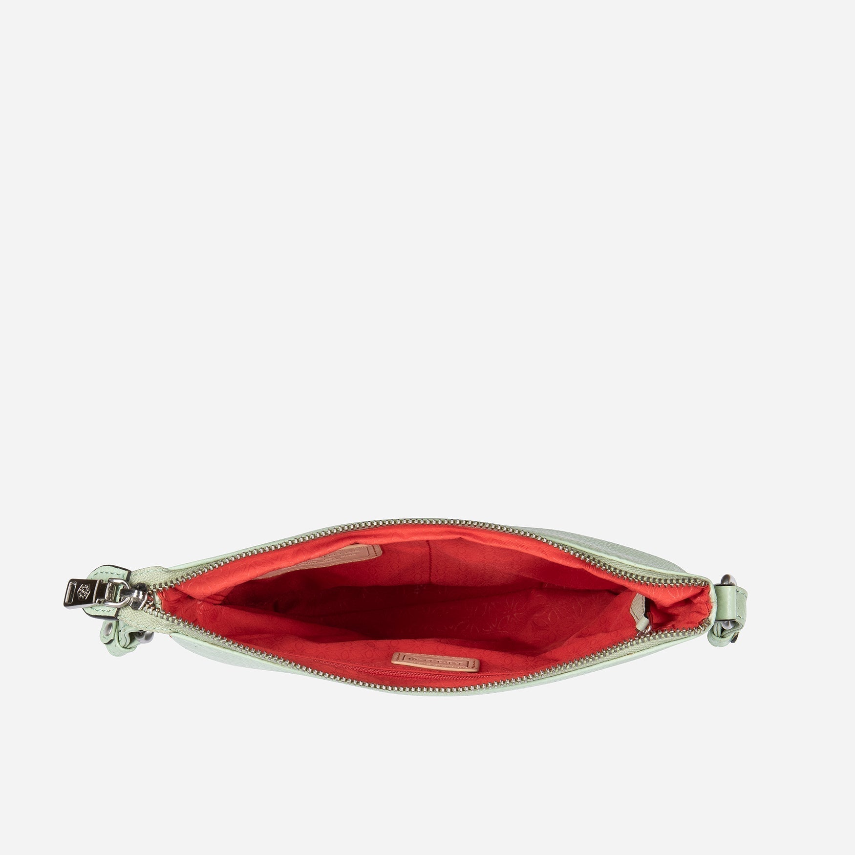Osaka Crossbody Bag in green sage - back view