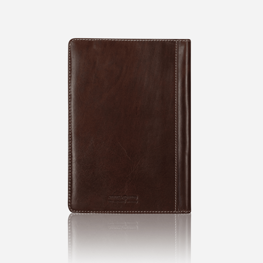 HAVANA A5 Notebook Cover in mocha - interior view