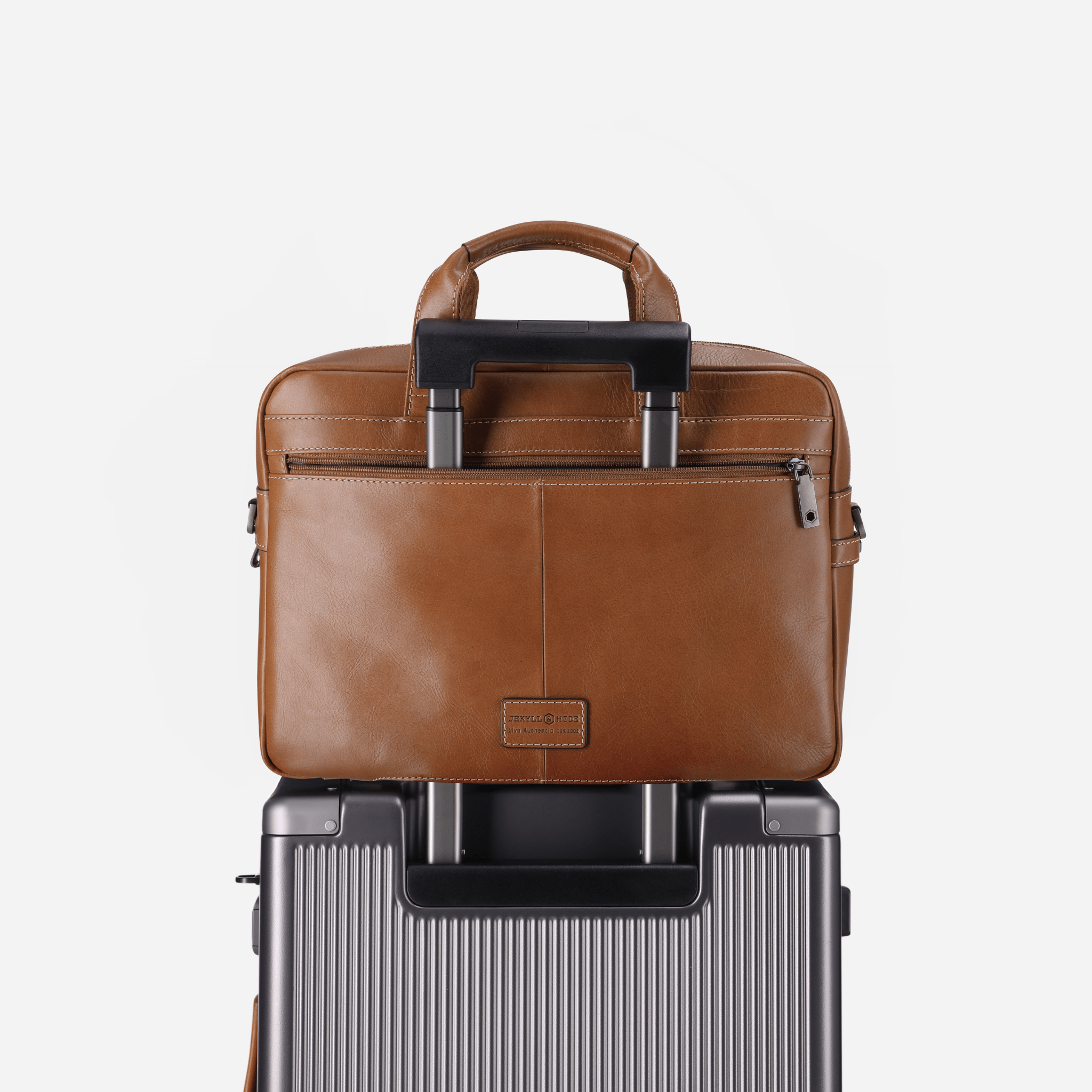 MONTANA Laptop Briefcase in colt - close-up view
