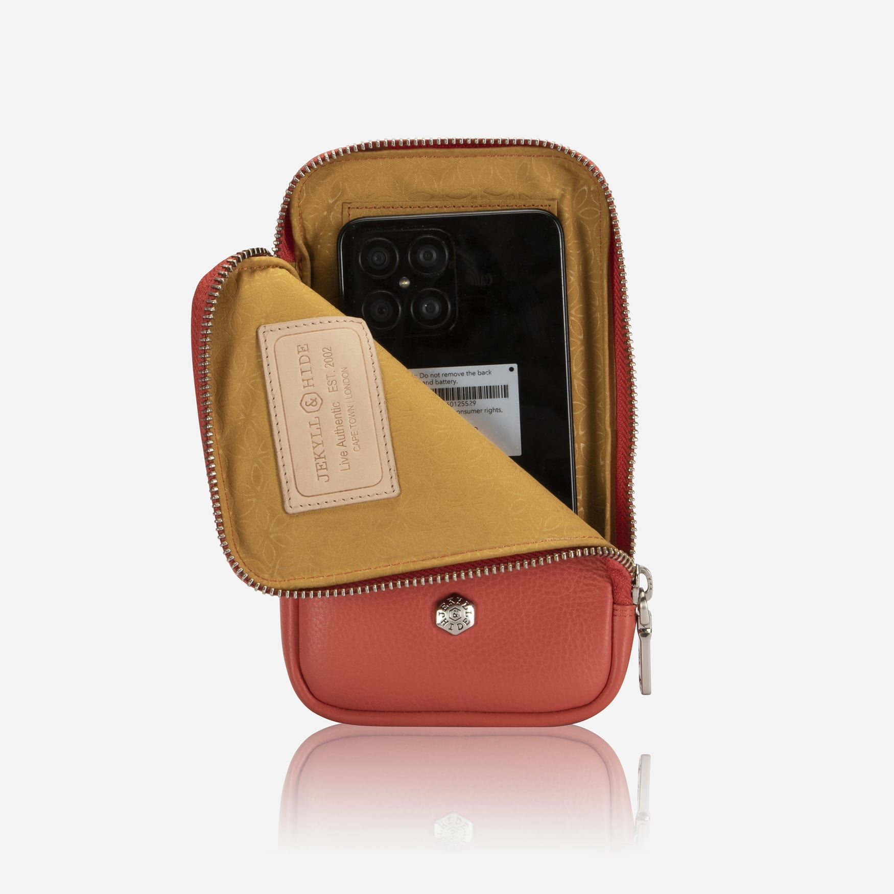 Osaka Phone Pouch - flat lay view