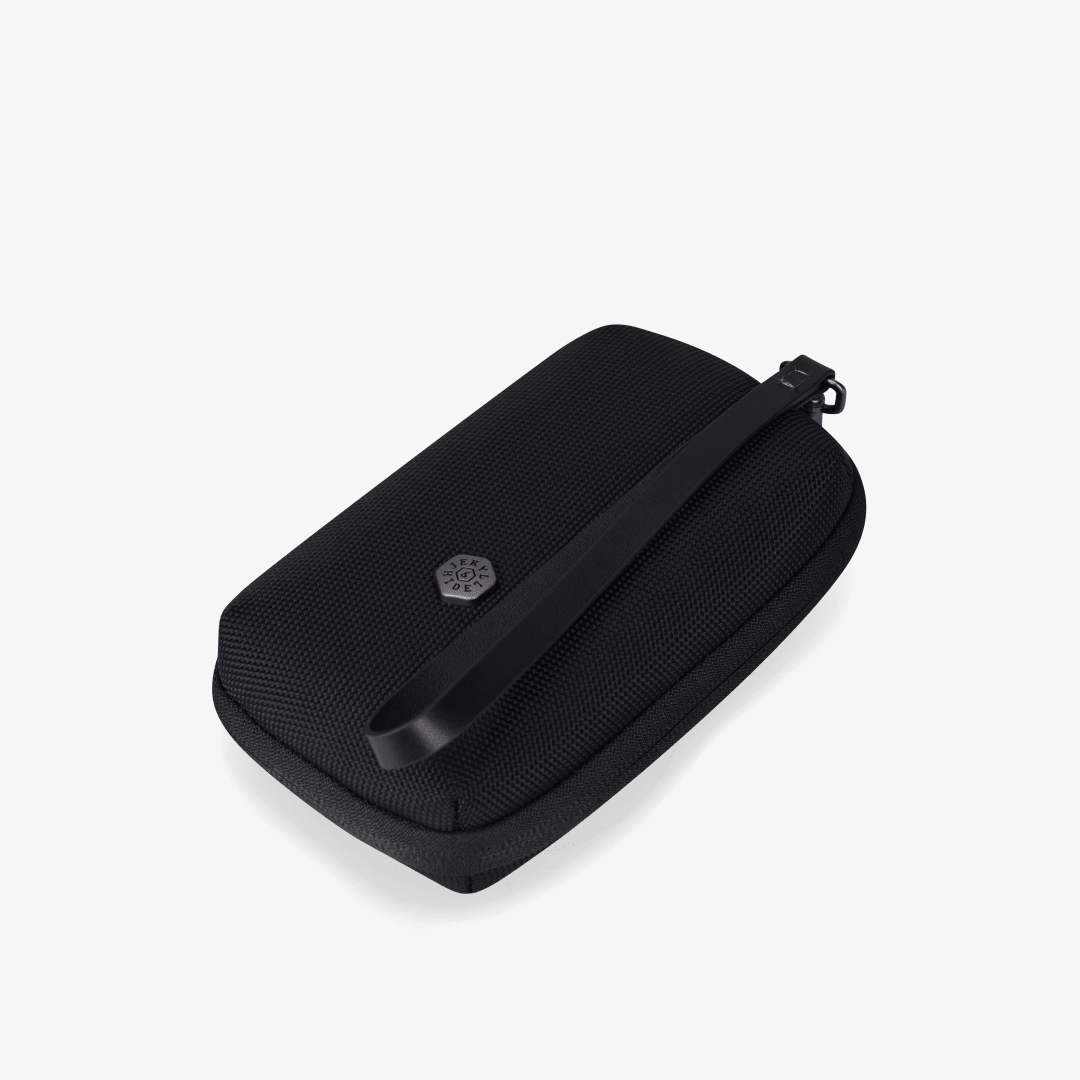 TOKYO Cable Pouch in black - lifestyle view