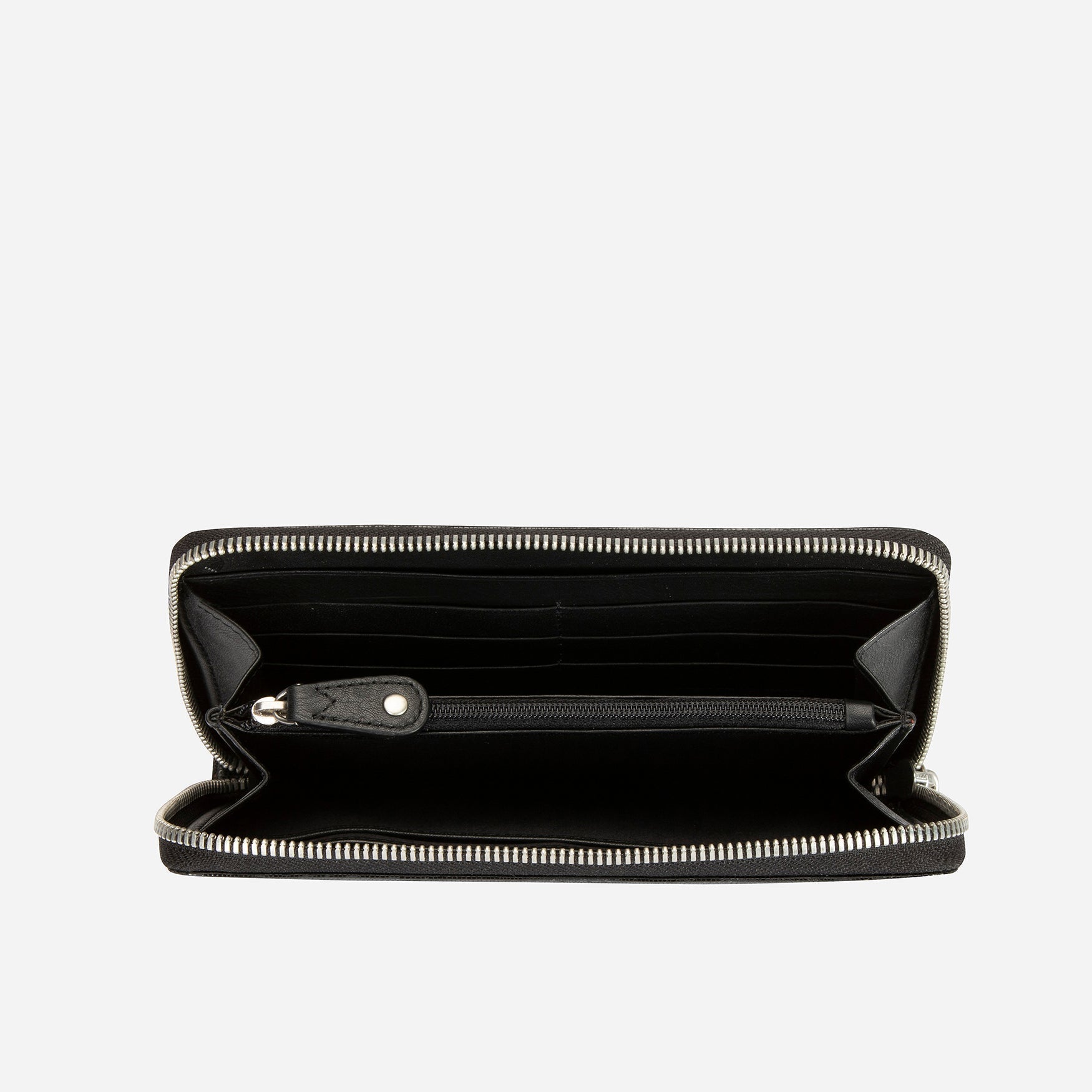 Seville Chain Purse in black midnight - back view