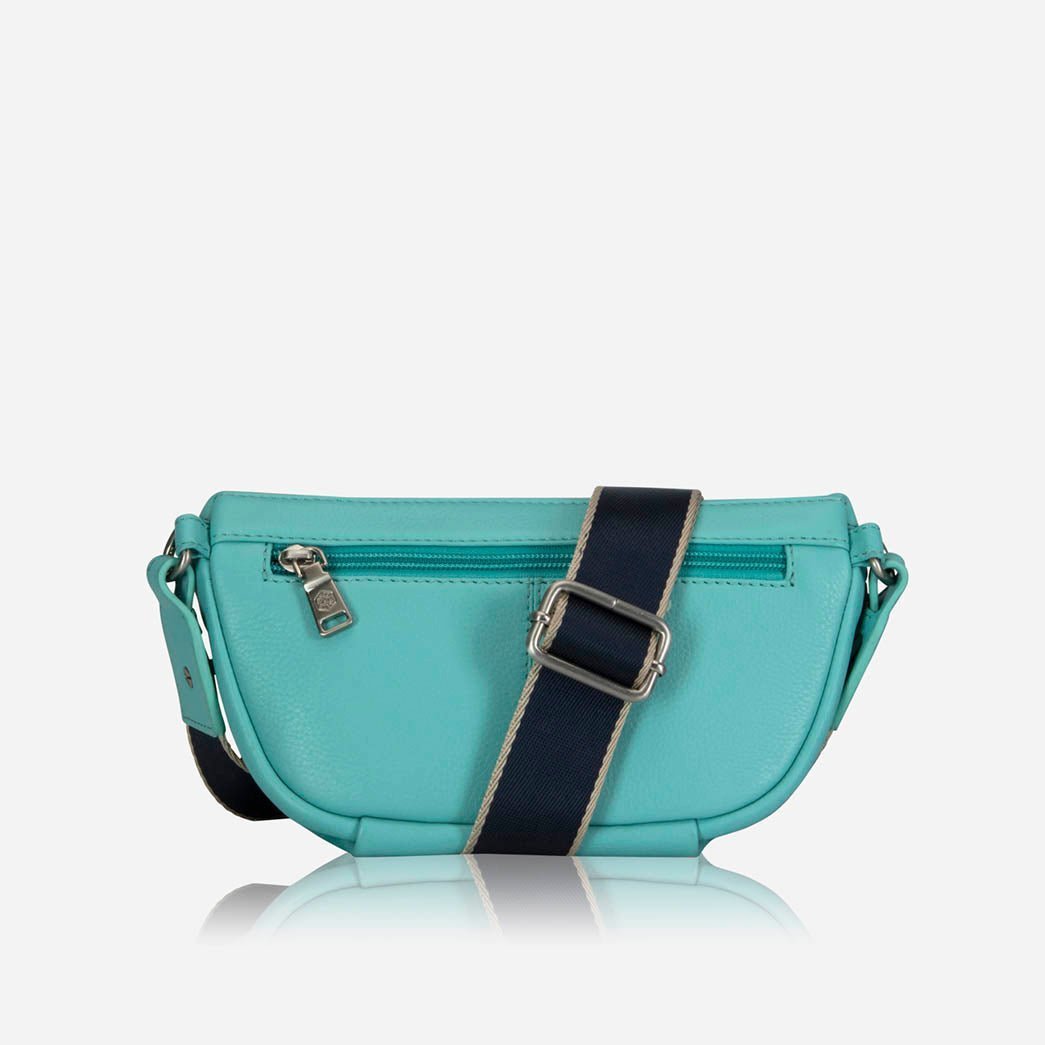 Osaka Waist Bag in blue - back view