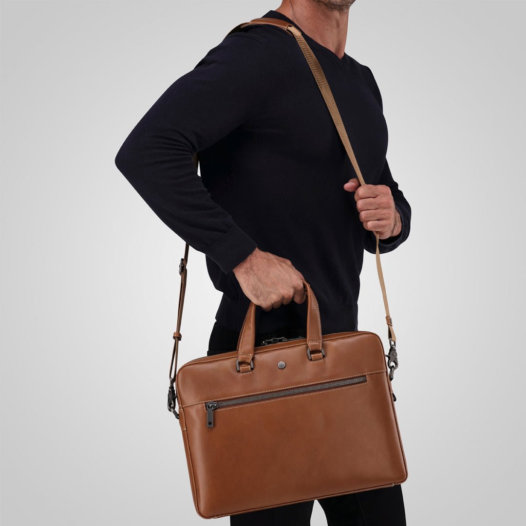 OXFORD Laptop Briefcase in colt - view 20