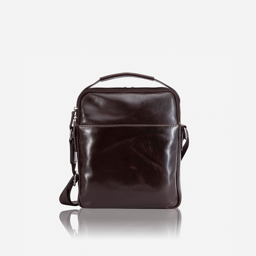 OXFORD Crossbody Bag in tobacco - back view 2