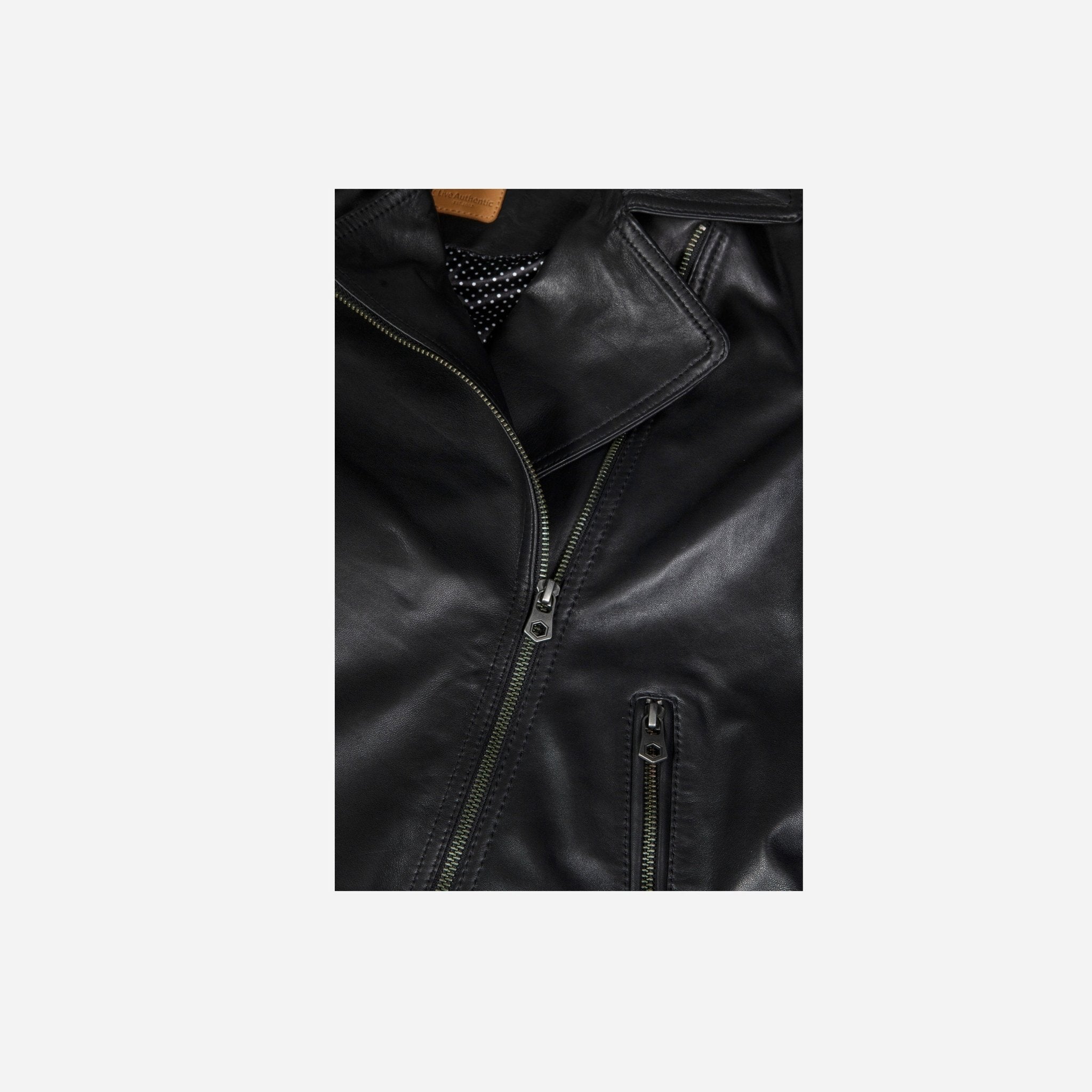 Tracey Ladies Biker Jacket, Black,Jackets,Jekyll & Hide,Black,Medium,
