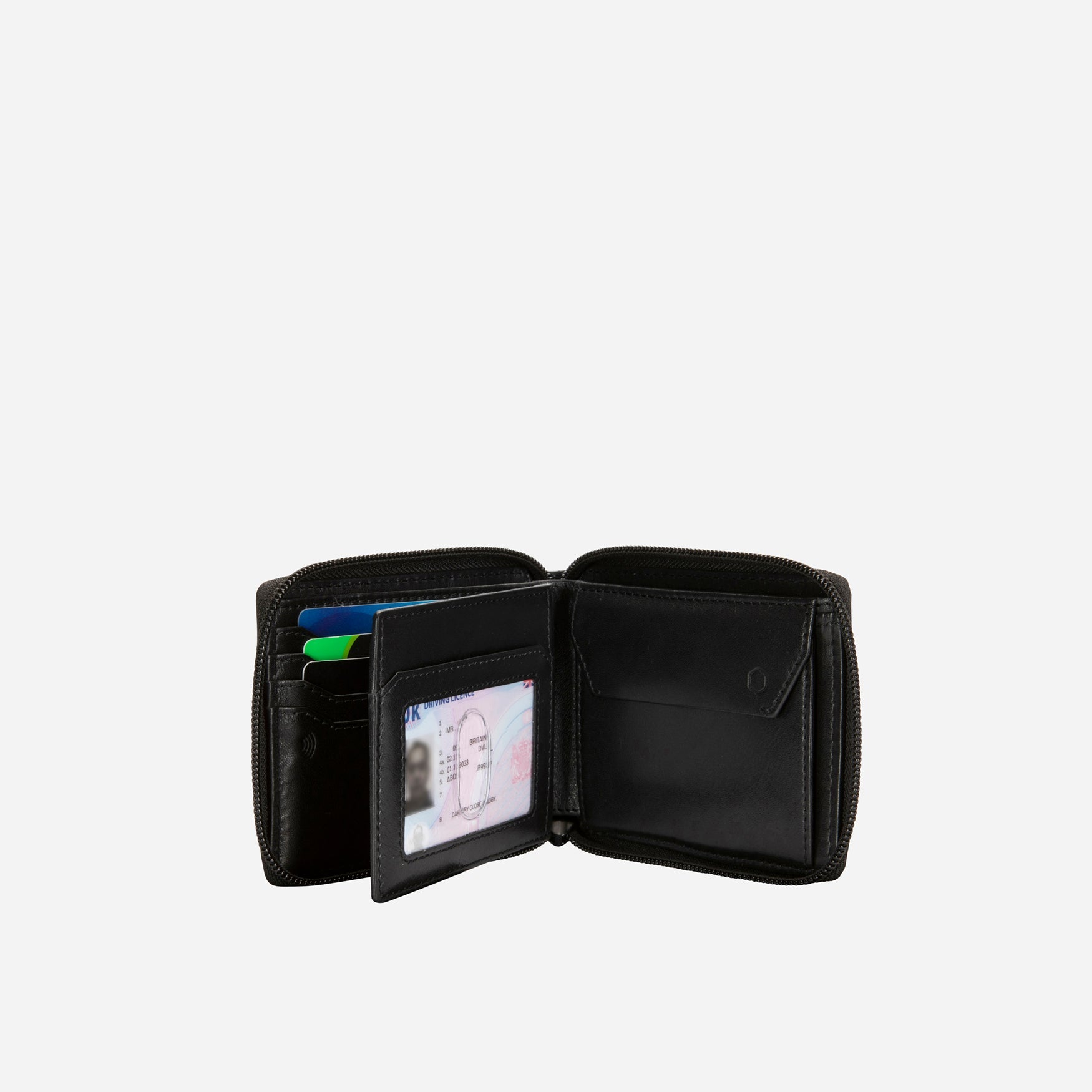 RFID Leather Zip Around Wallet | Jekyll & Hide