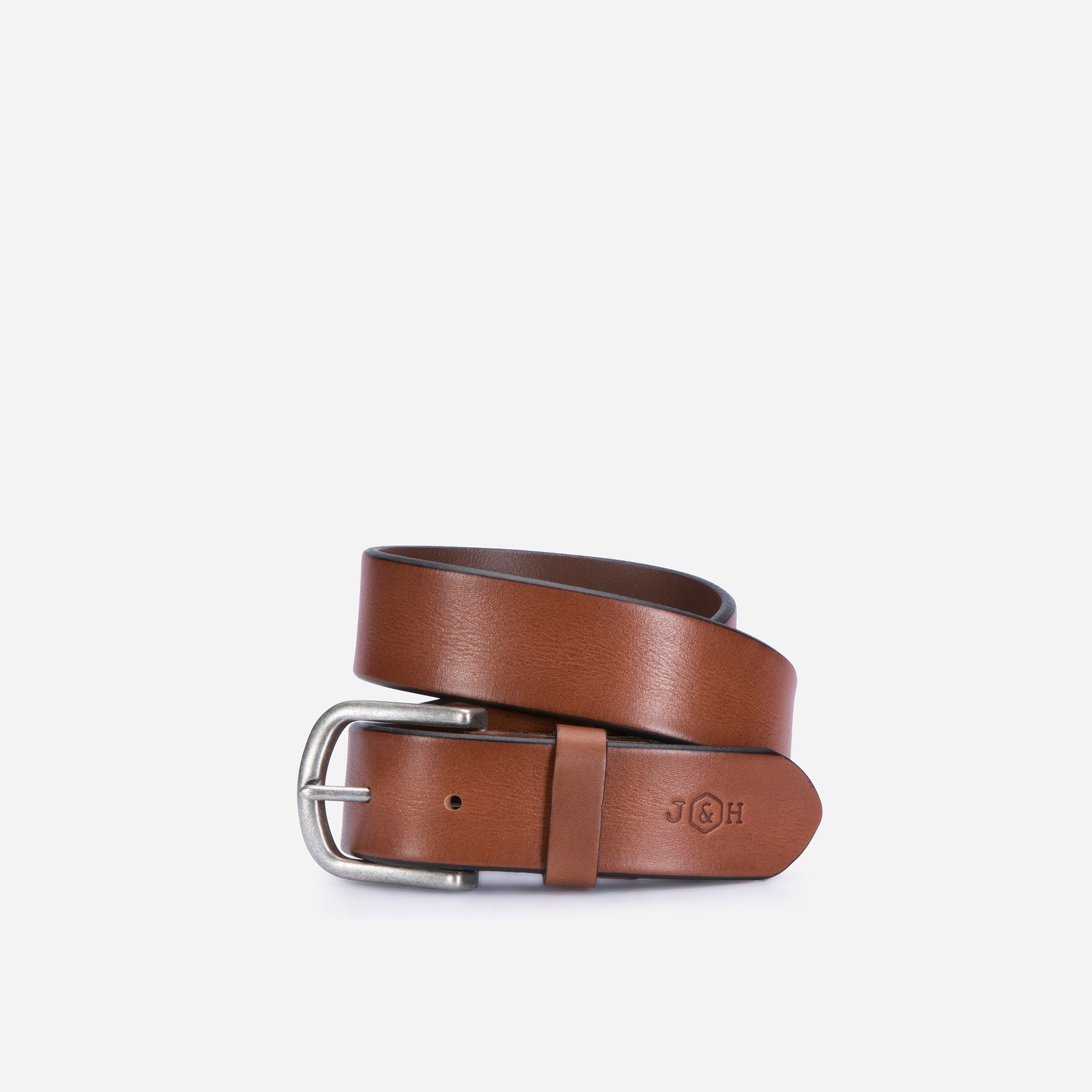 Vintage Leather Belt, Tan